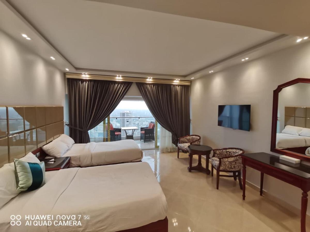 Pyramids Nile Tower Hotell Kairo Eksteriør bilde